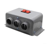 Vehicle Heater, 3 Port 12V 800W Fast Heating Defrost Low Noise Fan for Car Windshield Demisting Snow Clearing Car Kits