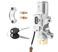 Vehicle Ignition Lock Switch Barrel Accessory With 2 Keys Compatible With Nissan For Qashqai 2010-2014 D8700-JD000 D8700-JD02A Ignition Lock Barrel Kit