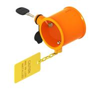 Vehicle Immobiliser Clamps - Galvanised Zinc, Toughened Chrome Plating, Solid Iron Component | Universal Fifth Wheel Coupling Shield for Truck Horsebox Lorry Marine Boat Engine Trailer Parking