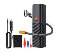 Vehicle Inflator - Compact Wheel Compressor Unit, Powerful Pneumatic Booster Equipment, Corded Inflation Solution | Automobile Bicycle Scooter campr Touring Adventure Roadside Preparedness