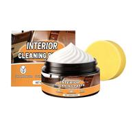 Vehicle Leather Cleaner, 100 g Scratch Repair Paste for Vehicles, Cleaning Cream for the Interior of Cars, for Instrument Panel, Upholstery Furniture, Vehicle Detailing, Trucks, Motorhomes