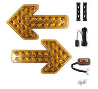 Vehicle LED Arrow Pilot Signal Cart, 12V-24V, Waterproof, 208 LED Beads