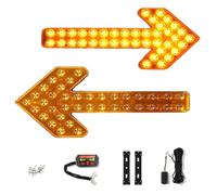 Vehicle LED Arrow Pilot Signal Cart, 12V-24V, Waterproof, 480 LED Beads