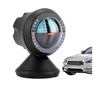 Vehicle Level Meter - Angle Meter Finder Tool | Vehicle Level Indicator Marine Compass | Gradient Balancer Tool Meter for Understanding The Road Conditions | Car Inclinometer Level