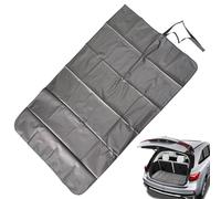 Vehicle Loading Mat - Foldable Liner, Rear Compartment Cover | Water Resistant Trunk Protector, Rear Space Cover Line of the Rear Cover of the Chie, 140×100 cm, Se référer à la description, Refer to