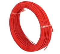 Vehicle Loop Detector Coil, 600V 0.75mm² Copper Wire PTFE Shell Cable Parking Lot Gate Loop Detector Wire, 50m/164ft