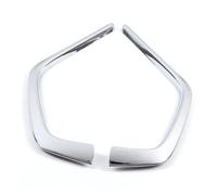 Vehicle Lower Front Spoiler 2PCS Car Front Bumper Decoration Cover For Toyota For RAV4 For RAV 4 2019 2020 2021 Grille Trim Strips Grill Protector(Silver)