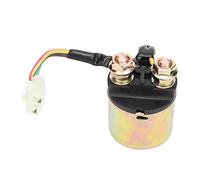 Vehicle Motor Starter Relay Solenoid for 500 4X4 2015-2018, Iron and Copper Construction - High Switching Load Power, Impact, Long Service Life