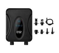 Vehicle-Mounted 12V Electric Air Pump with Inflation Deflation Auto-Shutdown Digital Display for Inflatable Boats Paddleboards Tents Floating Platforms and More