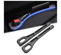 Vehicle Mounted Gap Leak Proof Filling Strip, for VW Golf 8 MK8 GTI GTE GTD R 2020 2021 2022 2023 2024 2025 2 Pieces Multifunctional Soft Foam Car Seat Side Gap Filler Organize,A Black