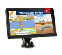 Vehicle-mounted satellite video navigation system 9-Inch Touchscreen GPS Navigator for Car for Pickup RV for Truck Updates for Speed & for Traffic Alerts
