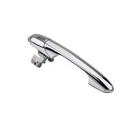 Vehicle Outer Handle for Fiat 500 500C 2007-2018 Left/Right Hand Drive Exterior Door Handle Chrome(RHD Passenger Side)
