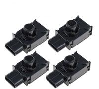 vehicle parking sensor 4PCS PDC Parking Sensor For Lexus ES240 ES350 For Toyota Majesta Crown Premio 89341-33110 8934133110 replace(Black)