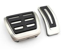 Vehicle Pedals Car Pedal Pads RHD Footrest Pedals Pad For 2008-2015 Gas Fuel Brake Foot Cover Kit