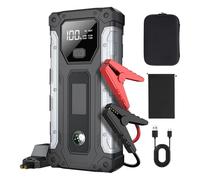 Vehicle Power Booster - 12V Car Battery Jump Starter and Charger | Compact Portable Automotive Battery Pack for Cars Smartphones Laptops Camping Travel Road Trips and Backup Powers Solution