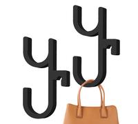 Vehicle Purse Holder - Car Umbrella Hook, Strong Headrest Hanger | Durable Bag Organizer, Multi Purpose Hanging Holder For SUV Truck Trunk To Carry Handbag Coat Grocery Bag Umbrella Everyday Driving