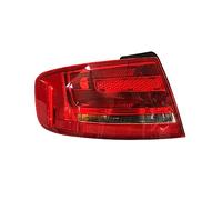Vehicle rear accessories Car Rear Tail Light Cover For Audi A4L B8 2008-2012 Tail Stop Brake Lights Car Rear Turn Signal Lamp Without Bulb(Outer Left)