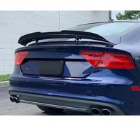 Vehicle Rear Spoiler For A7 S7 RS7 2013-2018 Trunk Spoiler ABS Plastic Unpainted Gloss Black Rear Spoiler Trunk Boot Wing Spoiler