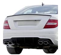 Vehicle Rear Spoiler For Benz W204 C-class C180 C200L C63 2008 2009 2010 2011 2012 2013 2014 ABS Car Rear Spoiler