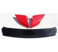 Vehicle Rear Spoiler Tail Wing For Civic 2006 2007 2008 2009 2010 2011 ABS FD2 Spoiler Three Parts or Four Parts Car Boot Cover Rear Wing