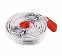 Vehicle Recovery Rope ， Tow Strap Multicolor Multiple Sizes 33,000 lbs Break Strength With D Ring Shackle(Red,8m-15T)