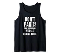 Vehicle Rental Agent Tank Top