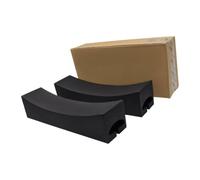 Vehicle Roof Board Pads, Water Gear Hauling Soft Block Set with Strap-Through Opening, Trip Layout, Shoreline Drives, Scratch Guard Rooftop Board Rack Foam Roof Blocks Soft Surf Travel Pad Car