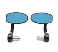 Vehicle Safety 2Pcs Motorcycle Bar End Black Rearview Side Mirrors For Triumph For Speed Triple