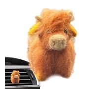 Vehicle Scent Diffuser, Car Aromatherapy Accessory, Unique Car Decor, Air Freshener Clip, Cows Car Ornament, Creative Car Aromatherapy Diffuser Stylish For Car Interior Decor