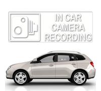 Vehicle Security Decals - Camera Warning Stickers, Sunproof, Strong Adhesion | Decals for Rv, Minivan, Truck, Motorcycle, Car Fleet, Outdoor Parking, Driveway, Garage, Home Security, Commercial Use