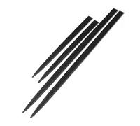Vehicle Side Skirt 4piece Body Side Trim Universal Waterproof Bright Black Door Protector Auto Modification Car For Edge Guard Strip