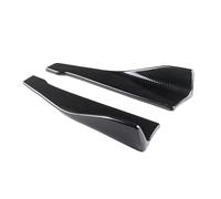 Vehicle Side Skirt For RS3 For RS4 RS5 For RS6 For A6 For C6 For C5 1Pair 48cm Rear Bumper Protector Diffuser Lip Splitter Apron Spoiler Side Skirt