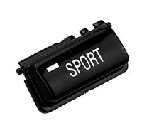 Vehicle Sport Mode Switch Button Replacement for M3 E46 1998 to 2004, Installation Simple, Stable Working and High Reliability, Car Modification Accessory(Black)