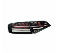 Vehicle Tail Light Assembly for Audi A4 allroad B8 2009-2012,All-in-One Brake Light, Reverse Light & Turn Signal, Made of High-Impact PC Material, Easy to Install,C-Black and red-Left