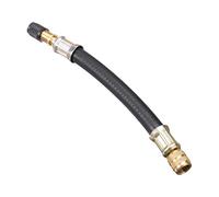 Vehicle Tire Valves Extender Connector 110mm-200mm Flexible Rubber Adapter For Easy Inflation Access Solution Flexible Rubber Valves Extender