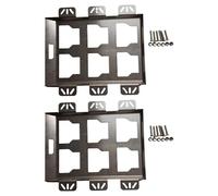 Vehicle Tool Planner Mounting Plate Consistent Structure Against Shake Plan for Truck Mattresses Workspaces Metal Construction 6 Fasteners Encompassed Tool Storage Mounting Hardware