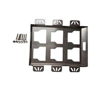 Vehicle Tool Planner Mounting Plate Consistent Structure Against Shake Plan for Truck Mattresses Workspaces Metal Construction 6 Fasteners Encompassed Tool Storage Mounting Hardware