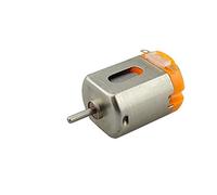 Vehicle Torque Electric Motors, Dc Small electronic starter, 130 Dc electronic starter, Science Toy Car Kit, Mini Cars Motors Science Electronics(Orange Back Cover,4.5V22000 rpm)