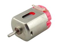 Vehicle Torque Electric Motors, Dc Small electronic starter, 130 Dc electronic starter, Science Toy Car Kit, Mini Cars Motors Science Electronics(Pink Back Cover,4.5V22000 rpm)