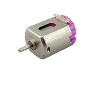 Vehicle Torque Electric Motors, Dc Small electronic starter, 130 Dc electronic starter, Science Toy Car Kit, Mini Cars Motors Science Electronics(Purple Back Cover,9V18000 rpm)