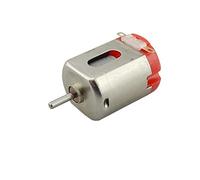 Vehicle Torque Electric Motors, Dc Small electronic starter, 130 Dc electronic starter, Science Toy Car Kit, Mini Cars Motors Science Electronics(Red Back Cover,12V22000 rpm)