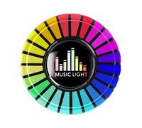 Vehicle Vent Mounted Fragrances Car Air Vent Clip on Aromatherapys Diffuser with Colorful LED Light for Relaxing Drivin Comfort Driving Scent Light