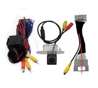 Vehicle Waterproof Reverse Camera Fits for Civic 2011 2012 2013 2014 2015 2016 Car Rear View Camera Backup Reversing Camera Parking Assist Camera Replacement Fit,E-No LED