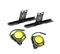 Vehicle Wheel Alignment Set Containing 2 Measuring Tapes Functions on Adventure Vehicles and Trucks Without Brake Disassembly Carbon Steel Construction