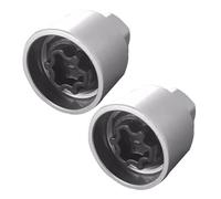 Vehicle Wheel Nut 17mm Heavy Duty Steel Socket Wrench 2 Pack Security Anti Theft Design for Tire Replacement 2X Steel Anti Theft Socket Wrench