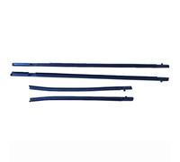 Vehicle Window Sealing Trim Compatible with Fit for Jazz 2003 2004 2005 2006 2007 2008 Car Rubber Weatherstrip Window Seal Door Belt Outer Molding Trim Accessories