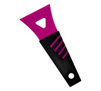 Vehicle Windscreen Ice Scrapers, Multifunctional Ice Snow Removal, Efficency and No Scratches Ice Snow Frost Removal for Car SUV Truck Windscreen and Windows (Hot Pink)