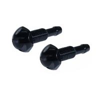 Vehicle Windscreen Sprayer Cleaning Nozzle Adjustable Aluminum Nozzles for Clear Sight Enhancing Visibility 2X Washer Parts