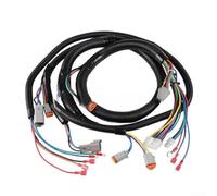 Vehicle Wiring Harness Assembly for Precedent Golf Cart for Controller 1515-5201, Copper Core, High-Temperature Resistant, Includes Mcor 2 & 4 Adapter for Easy Plug-and-Play Installation