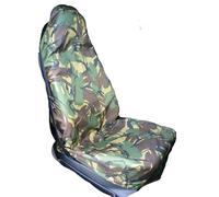 VehicleBlinds Waterproof Seat Covers Compatible With Isuzu D-Max Super Heavy Duty Pair Of Front In British Army DPM Camouflage